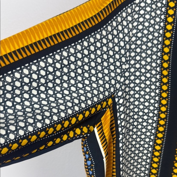 Zara Geometric Print Women's Tunic Dress with Pockets Size XL - Picture 4 of 12